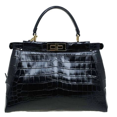 Shop Fendi Croc